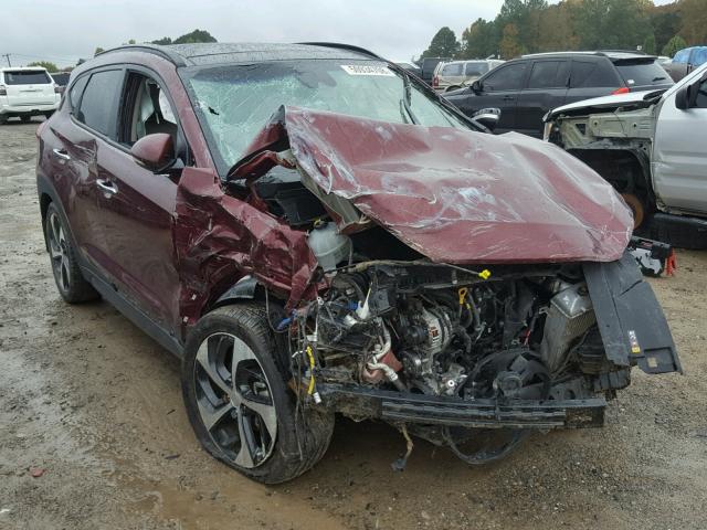 KM8J33A26GU150321 - 2016 HYUNDAI TUCSON LIM BURGUNDY photo 1