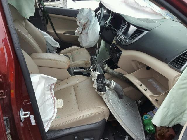 KM8J33A26GU150321 - 2016 HYUNDAI TUCSON LIM BURGUNDY photo 5