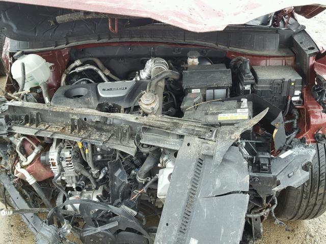 KM8J33A26GU150321 - 2016 HYUNDAI TUCSON LIM BURGUNDY photo 7