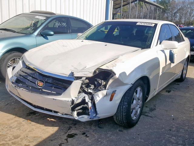 1G6DP567850232631 - 2005 CADILLAC CTS HI FEA WHITE photo 2