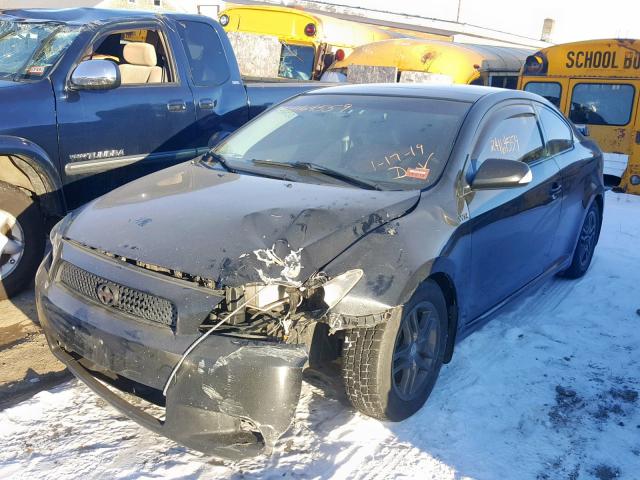 JTKDE167190301489 - 2009 TOYOTA SCION TC შავი ფოტო 2