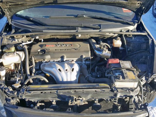 JTKDE167190301489 - 2009 TOYOTA SCION TC შავი ფოტო 7