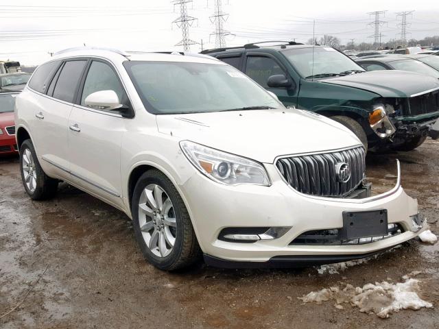 5GAKVCKD3EJ274310 - 2014 BUICK ENCLAVE WHITE photo 1