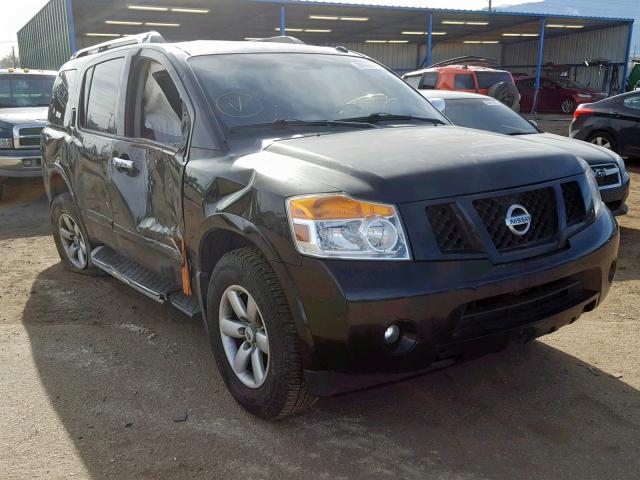 5N1AA0NC4AN606079 - 2010 NISSAN ARMADA SE BLACK photo 1