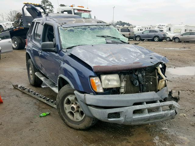 5N1ED28Y8YC594536 - 2000 NISSAN XTERRA XE BLUE photo 1