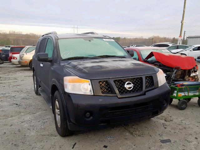 5N1BA0ND0EN613906 - 2014 NISSAN ARMADA SV BLACK photo 1