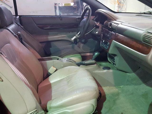 1C3EL55R02N280045 - 2002 CHRYSLER SEBRING LX SILVER photo 5