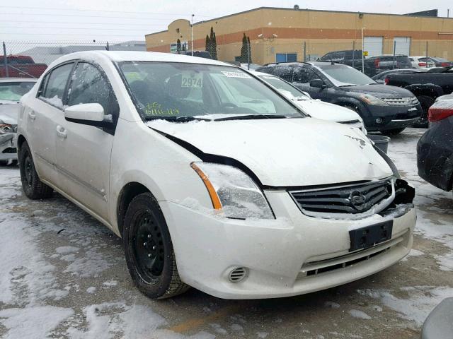 3N1AB6AP2CL662122 - 2012 NISSAN SENTRA 2.0 WHITE photo 1