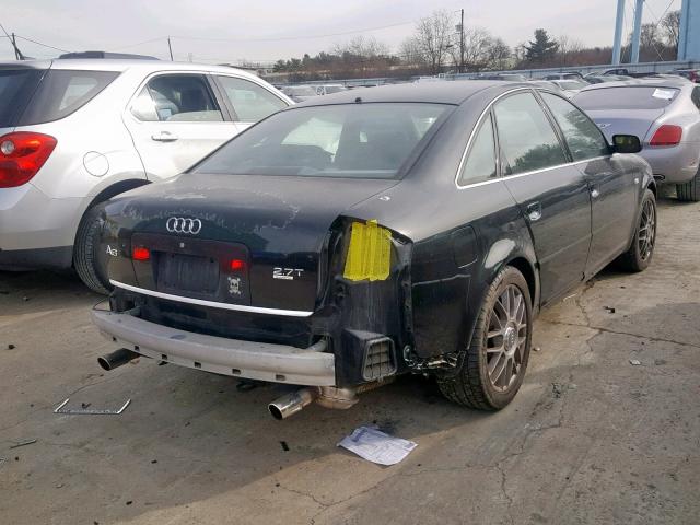 WAULD64B23N002143 - 2003 AUDI A6 2.7T QU BLACK photo 4