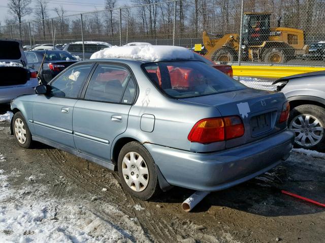 2HGEJ6611YH554405 - 2000 HONDA CIVIC BASE Mavi foto 3