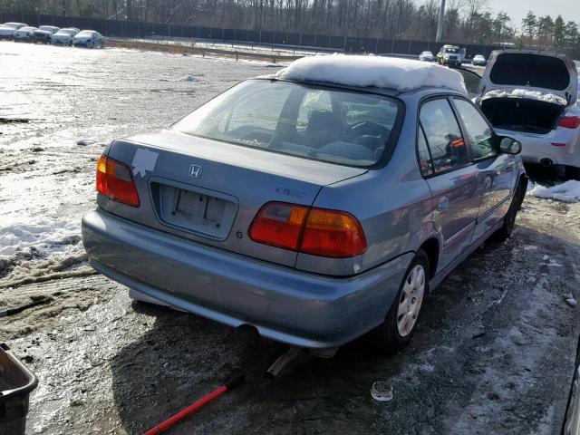 2HGEJ6611YH554405 - 2000 HONDA CIVIC BASE Mavi foto 4