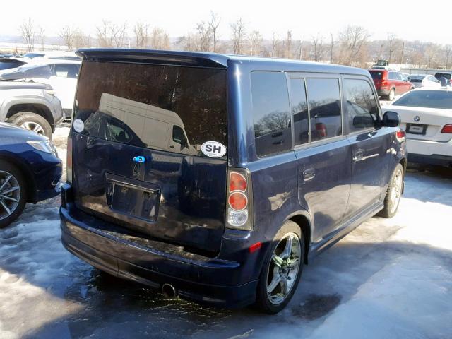 JTLKT334364095983 - 2006 TOYOTA SCION XB Көк фото 4