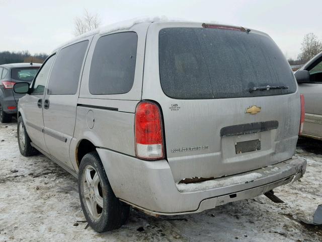 1GNDV23198D191786 - 2008 CHEVROLET UPLANDER L Gümüş foto 3