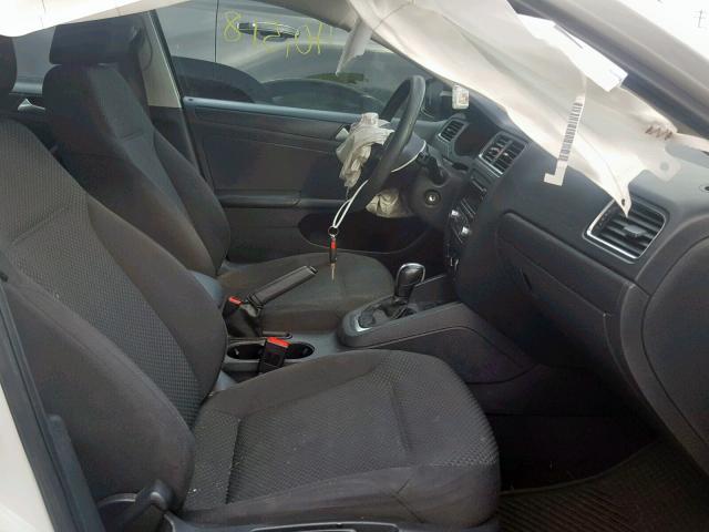 3VW2K7AJ6DM266562 - 2013 VOLKSWAGEN JETTA BASE Սպիտակ լուսանկար 5