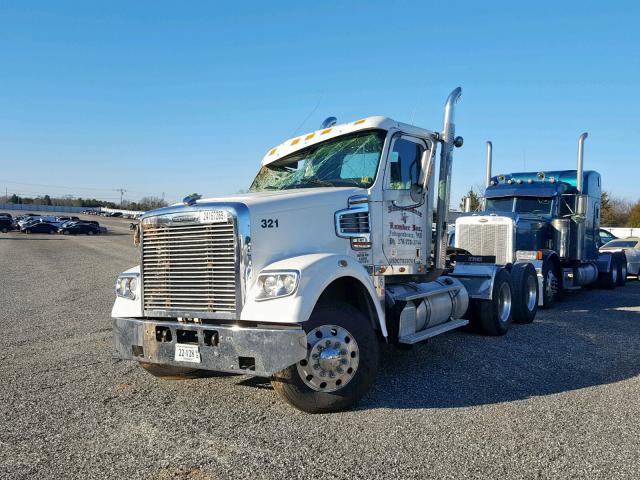 3AKJGND13EDFZ2648 - 2014 FREIGHTLINER CONVENTION WHITE photo 2