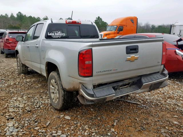 1GCGSCEN6J1229695 - 2018 CHEVROLET COLORADO L SILVER photo 3