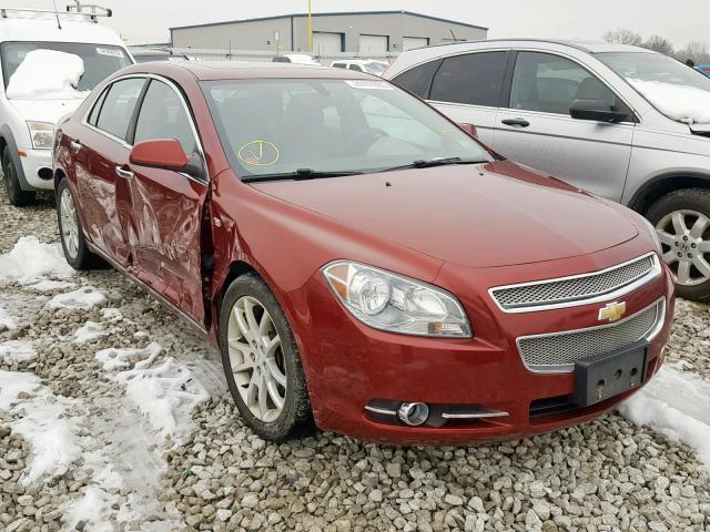 1G1ZK57708F266427 - 2008 CHEVROLET MALIBU LTZ წითელი ფოტო 1