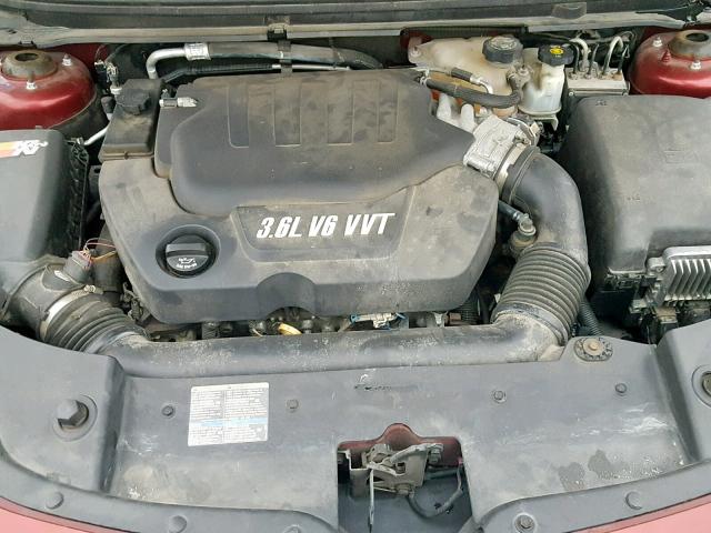 1G1ZK57708F266427 - 2008 CHEVROLET MALIBU LTZ წითელი ფოტო 7