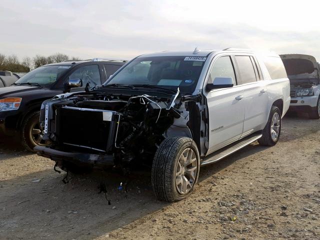 1GKS1GKC0JR395644 - 2018 GMC YUKON XL C WHITE photo 2