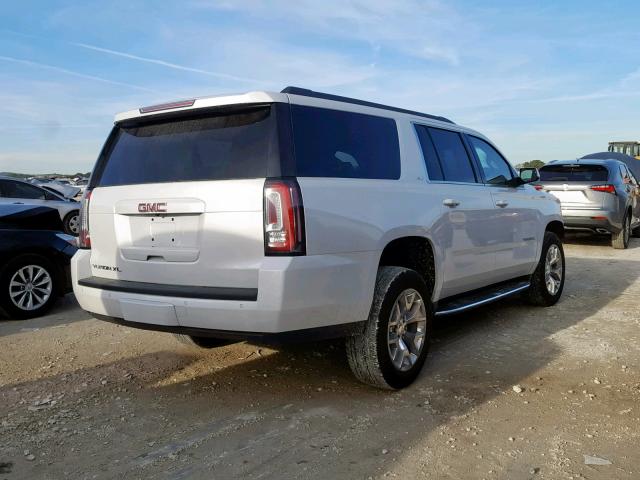 1GKS1GKC0JR395644 - 2018 GMC YUKON XL C WHITE photo 4