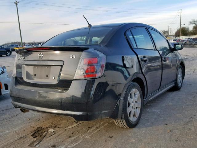 3N1AB6AP7AL706418 - 2010 NISSAN SENTRA 2.0 BLACK photo 4