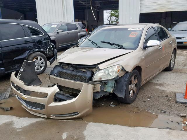 1G1ZG57B08F190861 - 2008 CHEVROLET MALIBU LS 棕色 照片 2