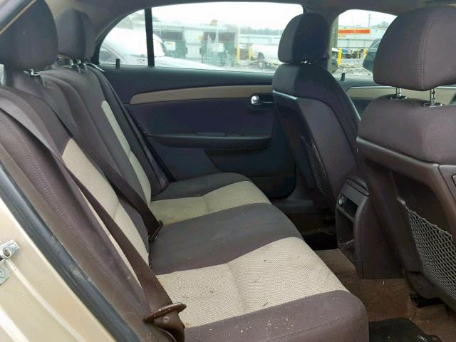 1G1ZG57B08F190861 - 2008 CHEVROLET MALIBU LS 棕色 照片 6