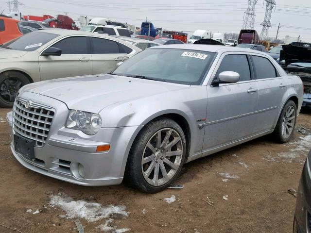 2C3LA73W97H660034 - 2007 CHRYSLER 300C SRT-8 SILVER photo 2