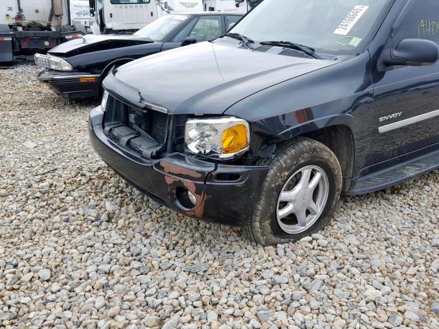 1GKES16S166164009 - 2006 GMC ENVOY XL GRAY photo 9