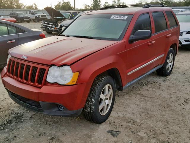 1J8GS48K29C543392 - 2009 JEEP GRAND CHER RED photo 2