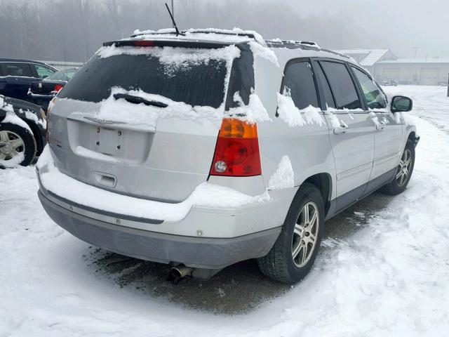 2A8GM68X78R608650 - 2008 CHRYSLER PACIFICA T SILVER photo 4