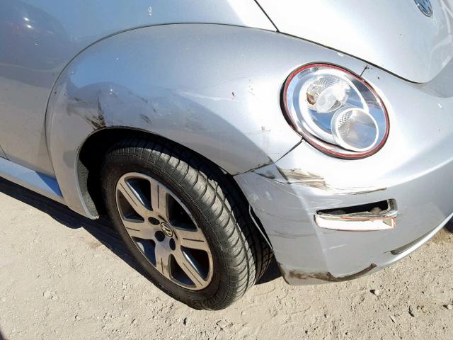 3VWRW31C46M423358 - 2006 VOLKSWAGEN NEW BEETLE Gümüş foto 9