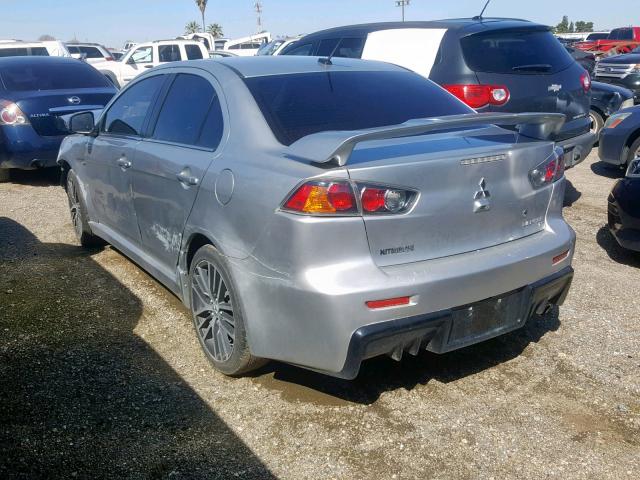 JA32U8FW3GU010840 - 2016 MITSUBISHI LANCER GT GRAY photo 3