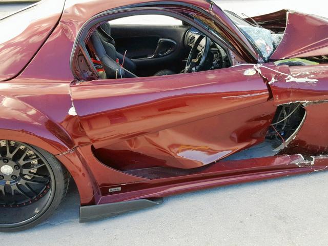 FD3S111075 - 1992 MAZDA RX7 RED photo 10