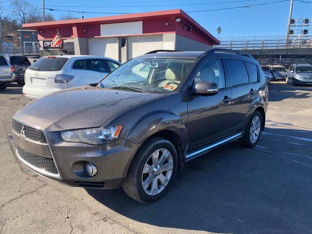 JA4AS3AW8BU019226 - 2011 MITSUBISHI OUTLANDER BROWN photo 2