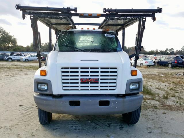 1GDJ6C1366F410980 - 2006 GMC TOPKICK WHITE photo 9