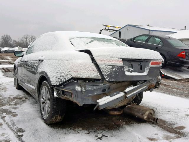 1HGCP2F81CA134260 - 2012 HONDA ACCORD EXL GRAY photo 3