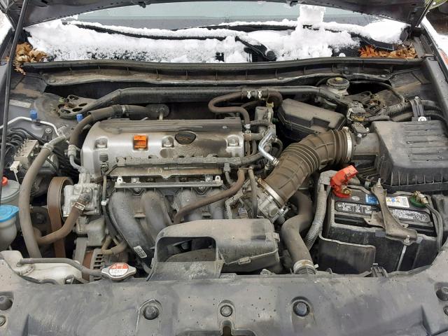 1HGCP2F81CA134260 - 2012 HONDA ACCORD EXL GRAY photo 7