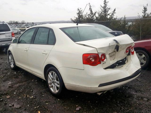 3VWPF71K27M109344 - 2007 VOLKSWAGEN JETTA 2.5 WHITE photo 3