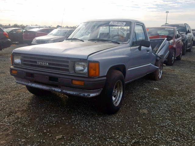 JT4RN50R4H0285320 - 1987 TOYOTA PICKUP 1/2 SILVER photo 2