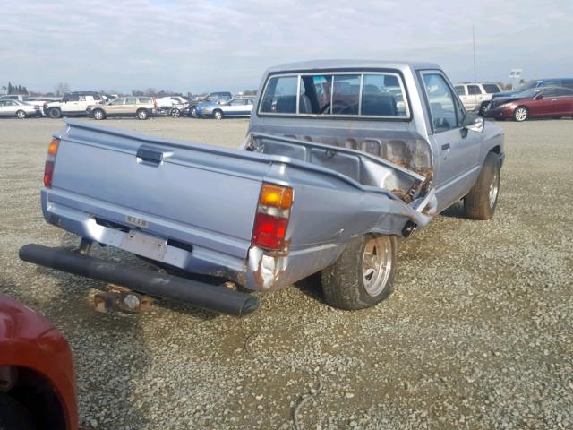 JT4RN50R4H0285320 - 1987 TOYOTA PICKUP 1/2 SILVER photo 4