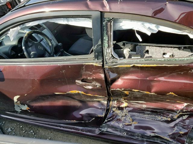 JTKDE167680268617 - 2008 TOYOTA SCION TC 勃艮第红 照片 10