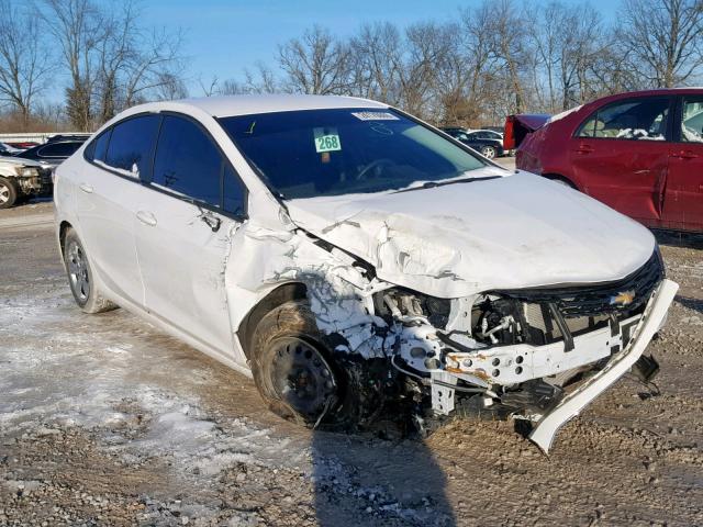 1G1BC5SM1J7170270 - 2018 CHEVROLET CRUZE LS WHITE photo 1