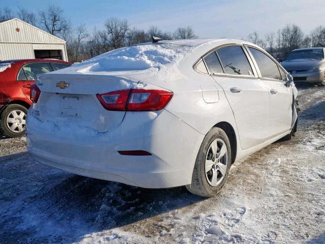 1G1BC5SM1J7170270 - 2018 CHEVROLET CRUZE LS WHITE photo 4