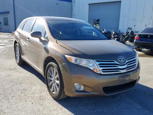 4T3ZA3BB2AU025676 - 2010 TOYOTA VENZA BASE SILVER photo 1