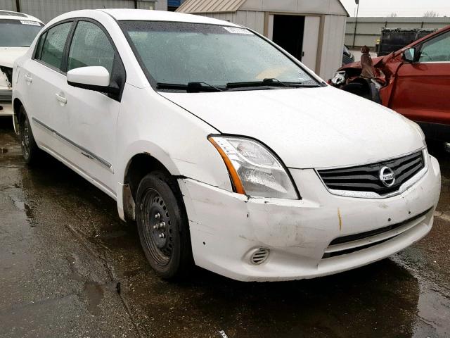 3N1AB6AP4AL728537 - 2010 NISSAN SENTRA 2.0 WHITE photo 1