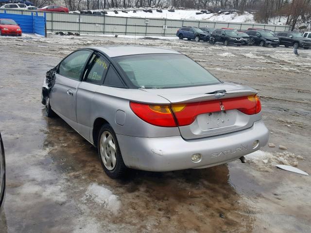 1G8ZY12742Z138312 - 2002 SATURN SC2 SILVER photo 3