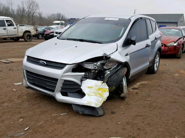 1FMCU0F77EUE23384 - 2014 FORD ESCAPE S SILVER photo 2