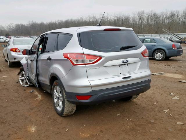 1FMCU0F77EUE23384 - 2014 FORD ESCAPE S SILVER photo 3