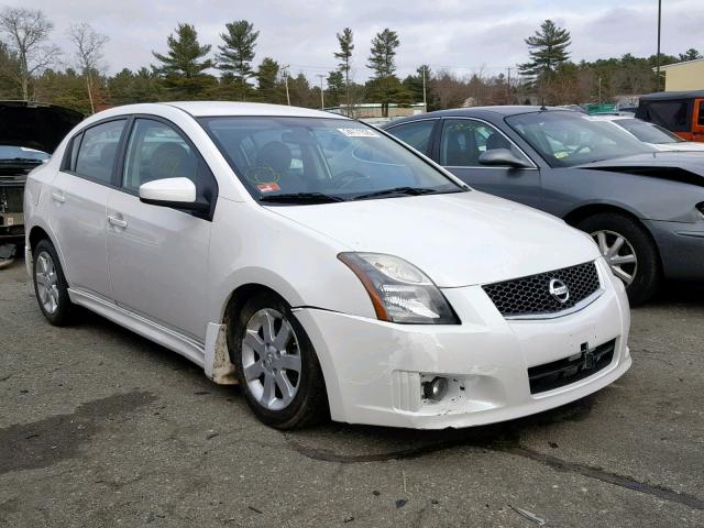 3N1AB6AP5AL654691 - 2010 NISSAN SENTRA 2.0 WHITE photo 1